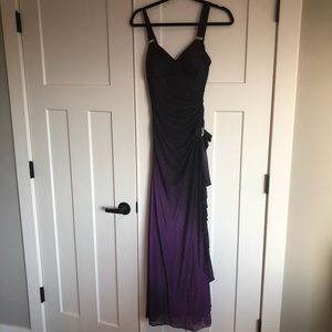 Purple Sparkly Ombré Blondie Nites Dress size 5/6